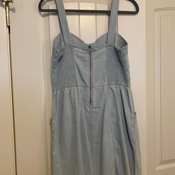 Express denim mini dress, size 10 - Picture 2 of 4